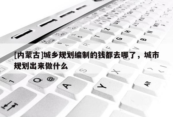 [內(nèi)蒙古]城鄉(xiāng)規(guī)劃編制的錢都去哪了，城市規(guī)劃出來做什么