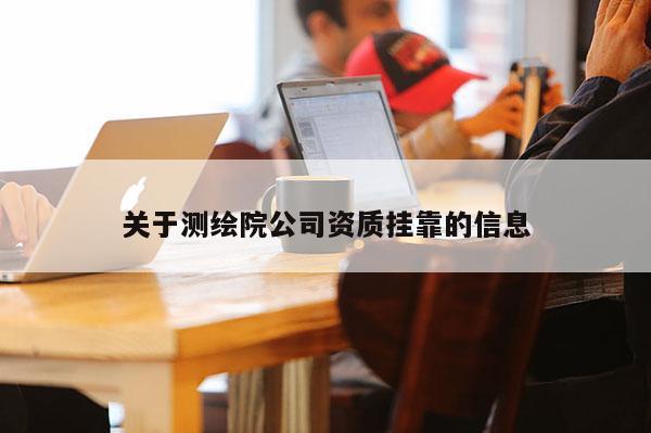 關(guān)于測繪院公司資質(zhì)掛靠的信息