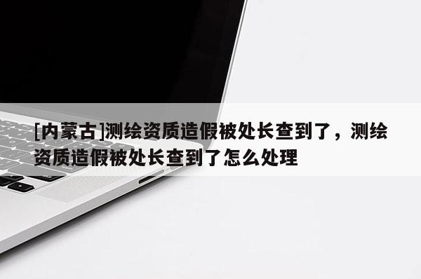 [內(nèi)蒙古]測繪資質(zhì)造假被處長查到了，測繪資質(zhì)造假被處長查到了怎么處理