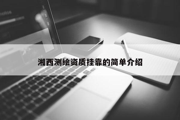 湘西測繪資質掛靠的簡單介紹